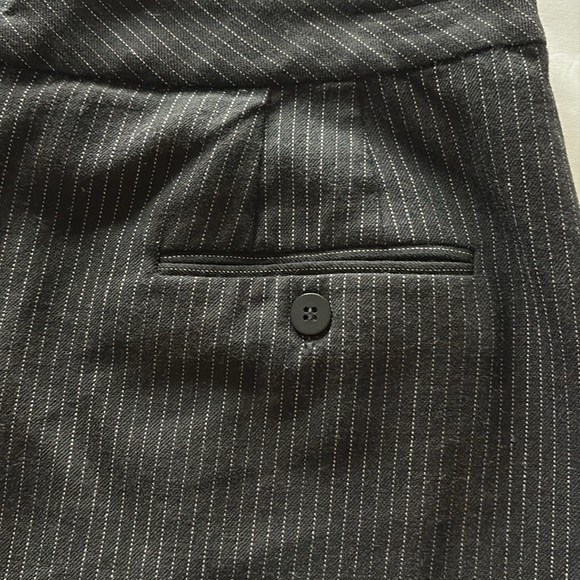 Brooks Brothers 346 Stretch Pinstripe Wool Skirt Size 12 - Picture 4 of 11
